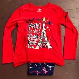 Christmas Pajama Set - Girls 14/16